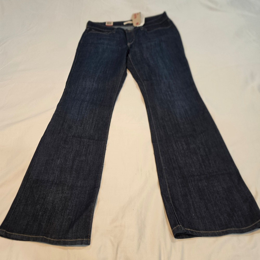 Levis 715 Bootcut Jeans Womens 32x32 Dark Wash Indigo NEW NWT